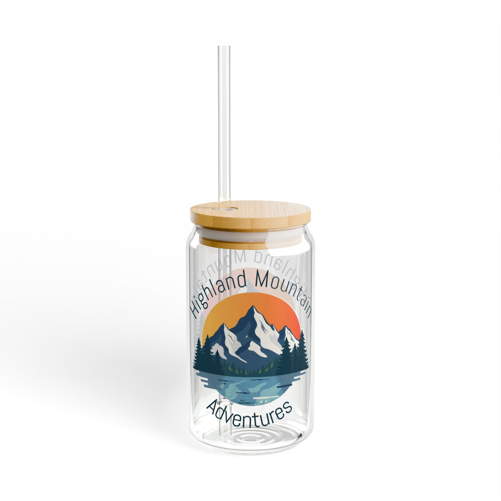 Highland Mountain Adventures Sipper Glass