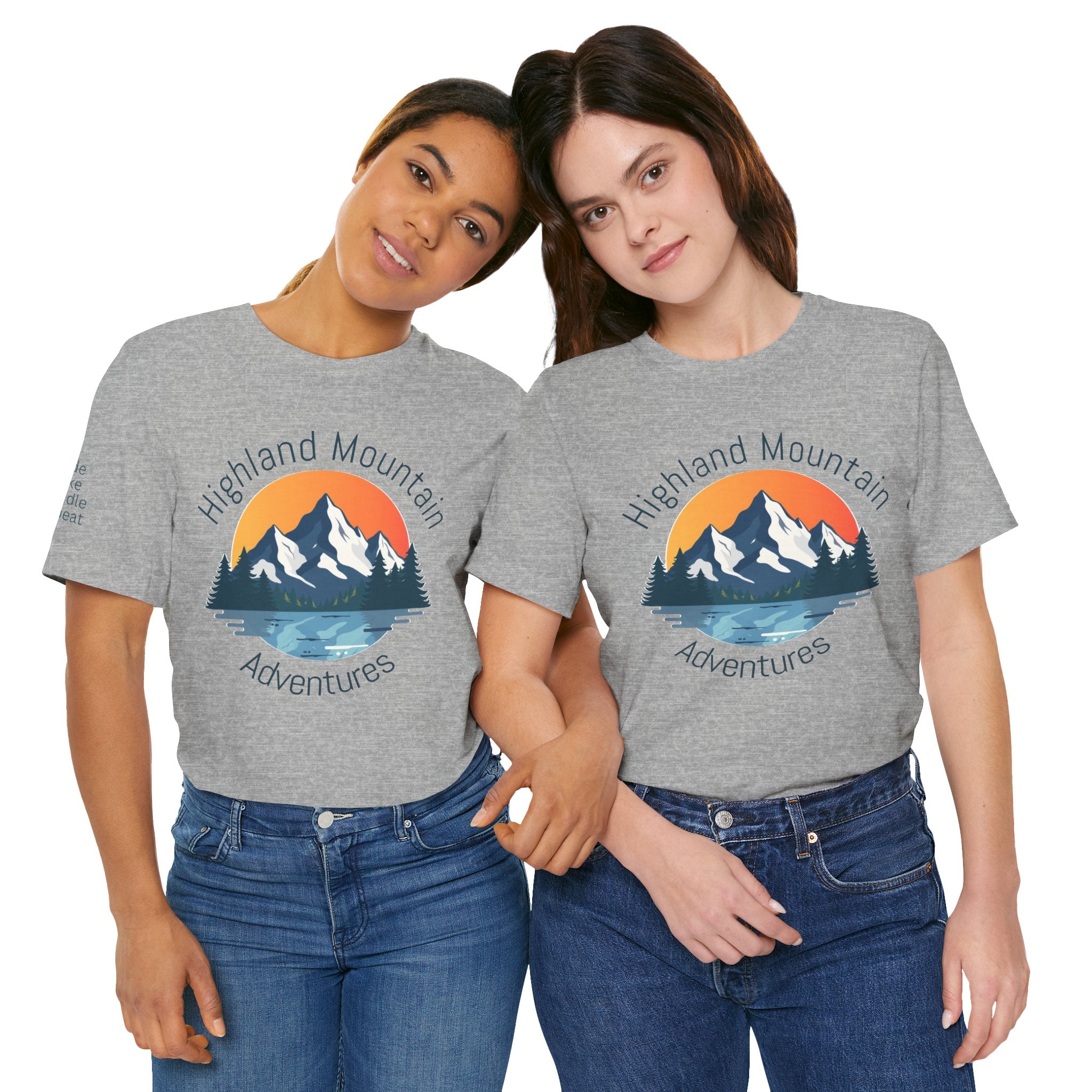 Highland Mountain Adventures Tee – Bella + Canvas 3001