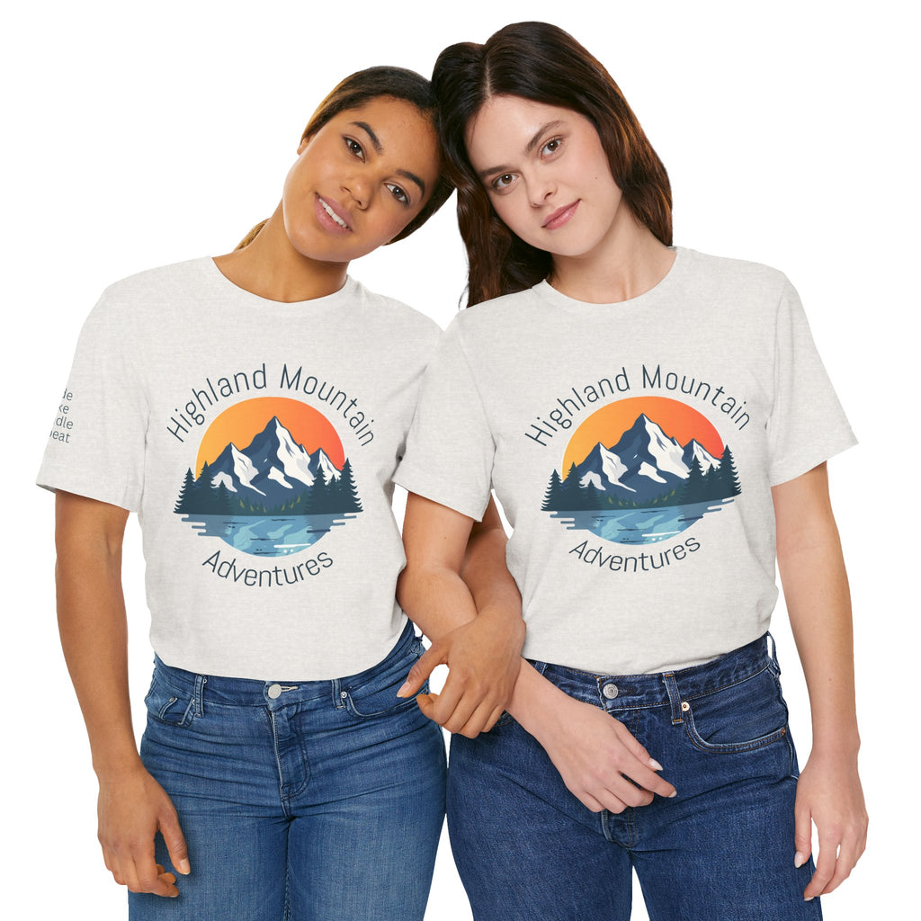 Highland Mountain Adventures Tee – Bella + Canvas 3001