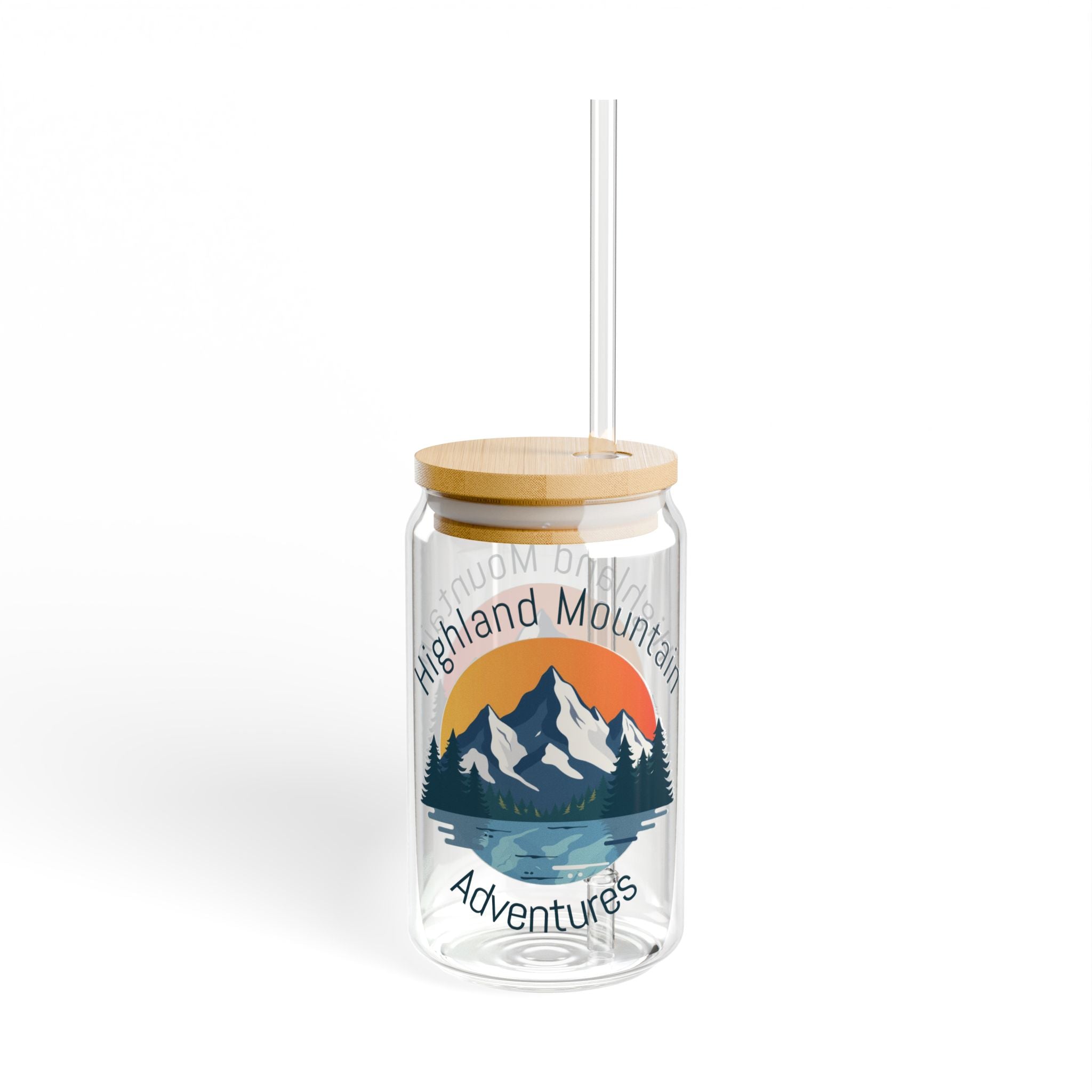 Highland Mountain Adventures Sipper Glass