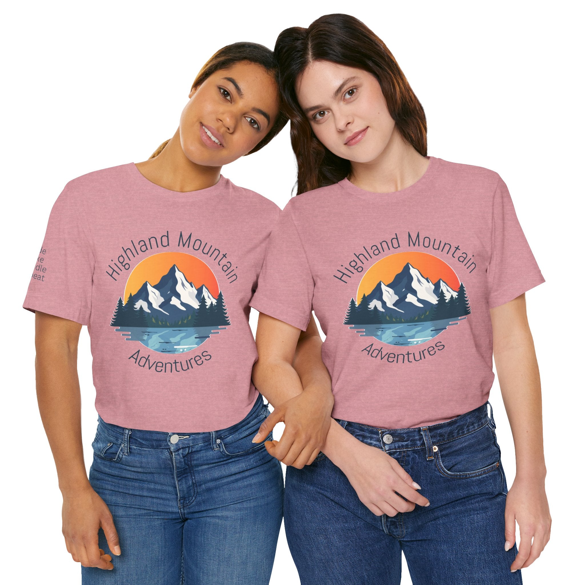Highland Mountain Adventures Tee – Bella + Canvas 3001