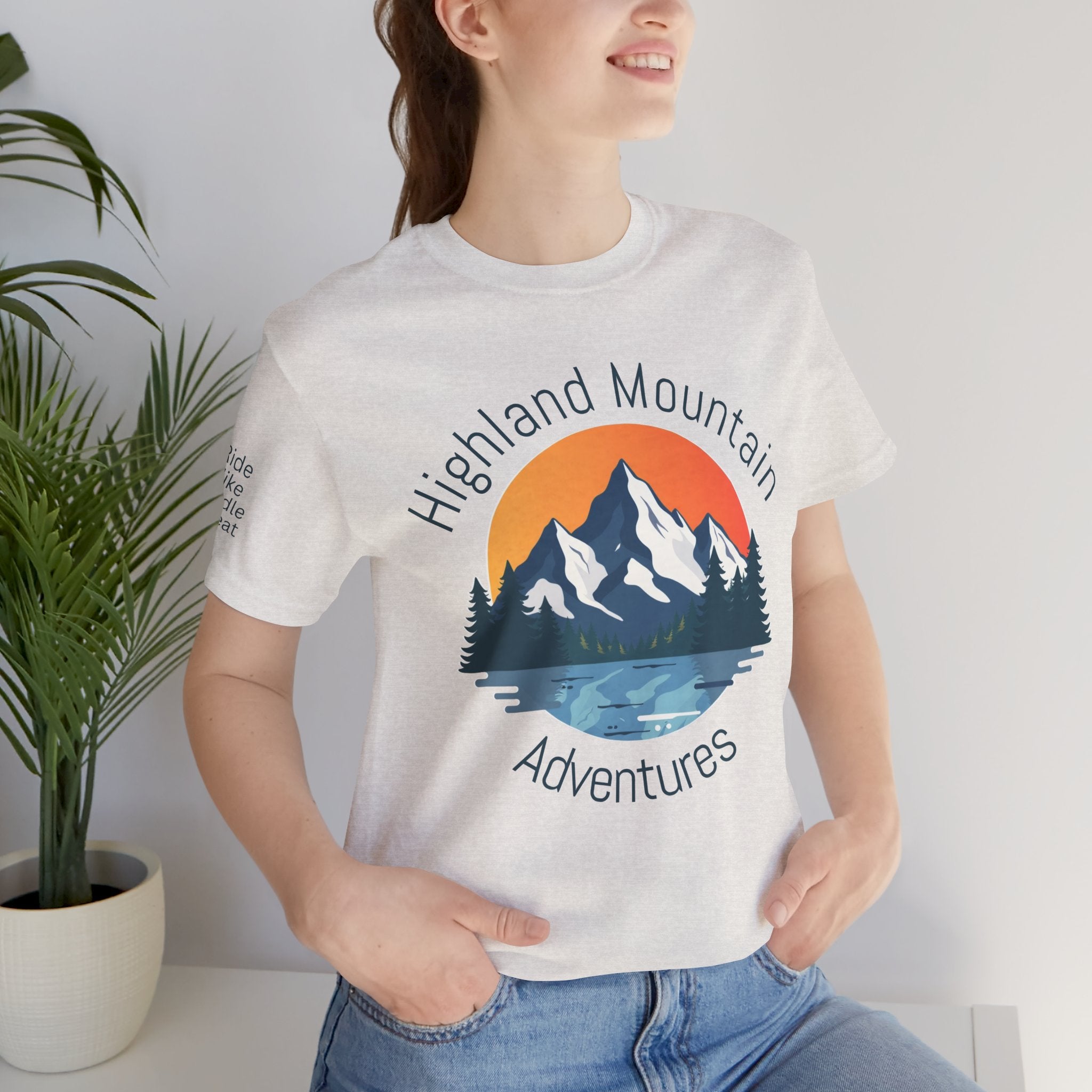 Highland Mountain Adventures Tee – Bella + Canvas 3001