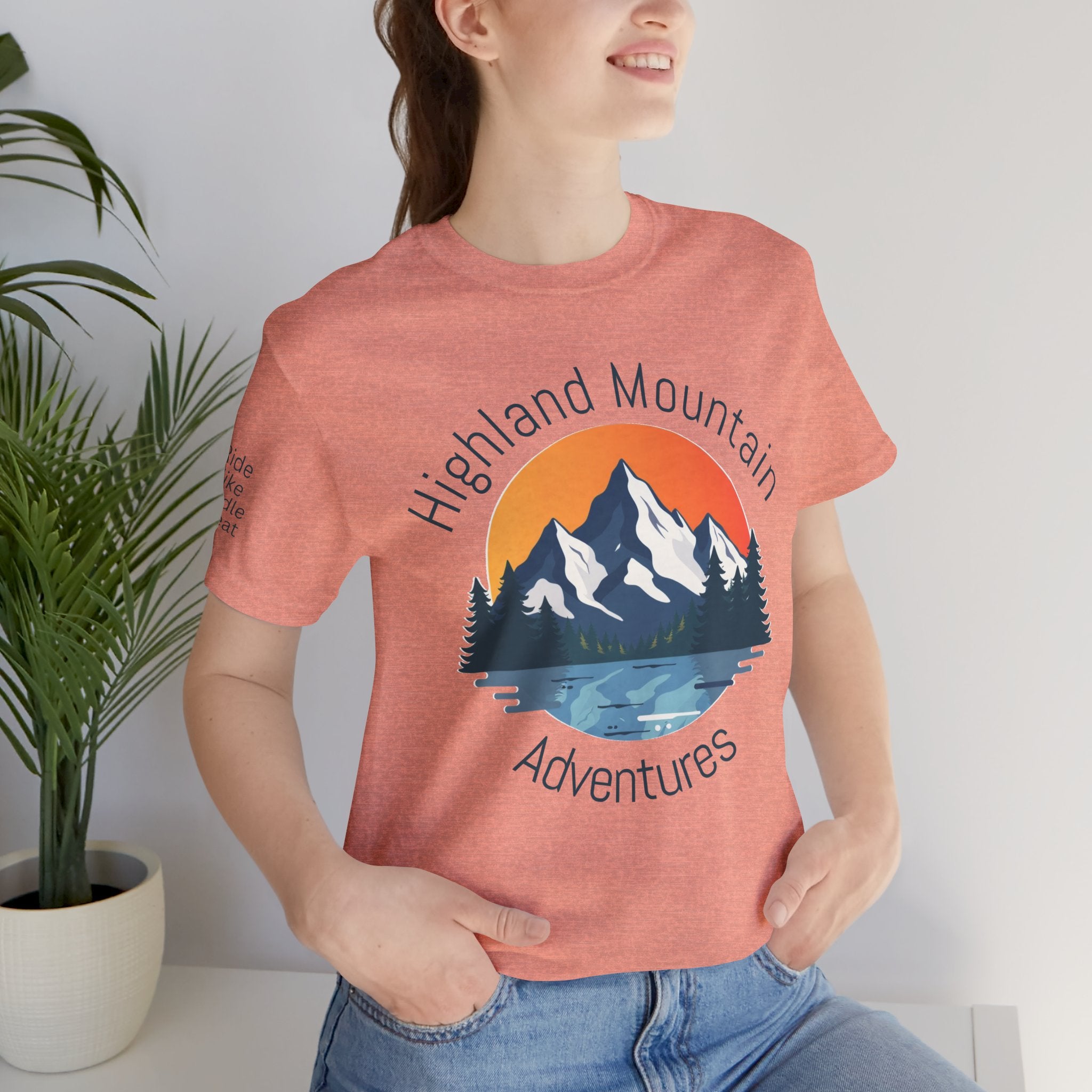 Highland Mountain Adventures Tee – Bella + Canvas 3001