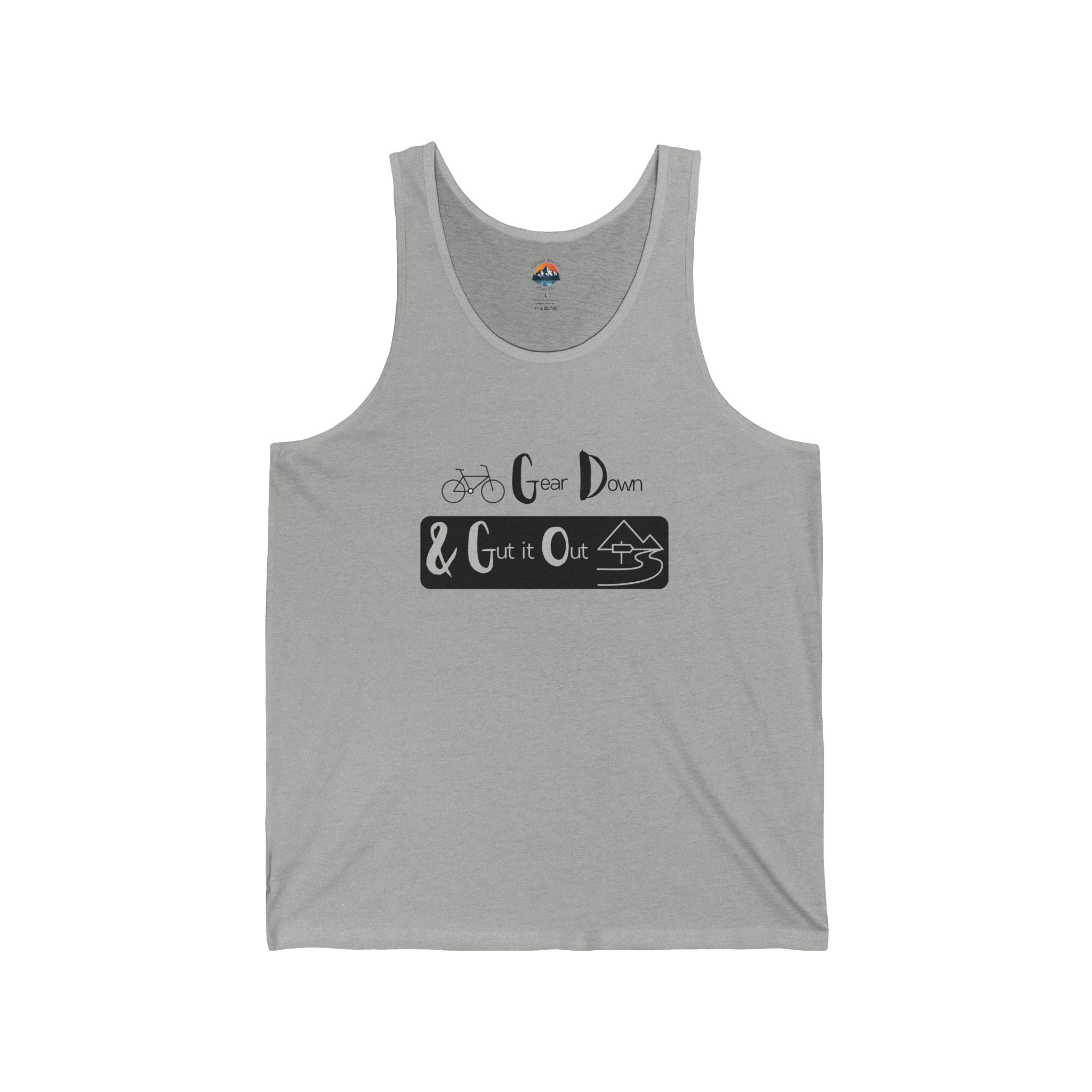 Gear Down & Gut It Out – Performance Tank Top