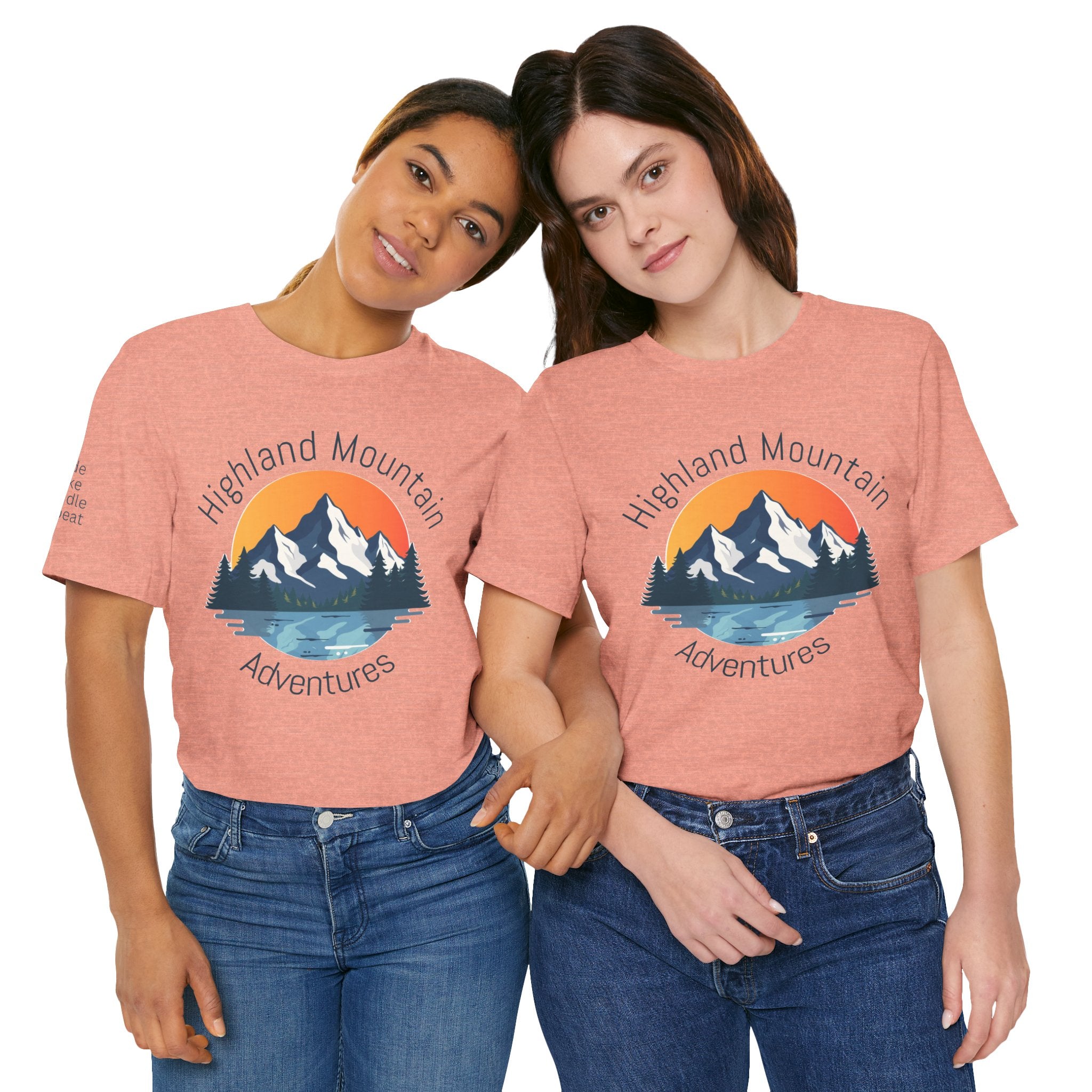 Highland Mountain Adventures Tee – Bella + Canvas 3001