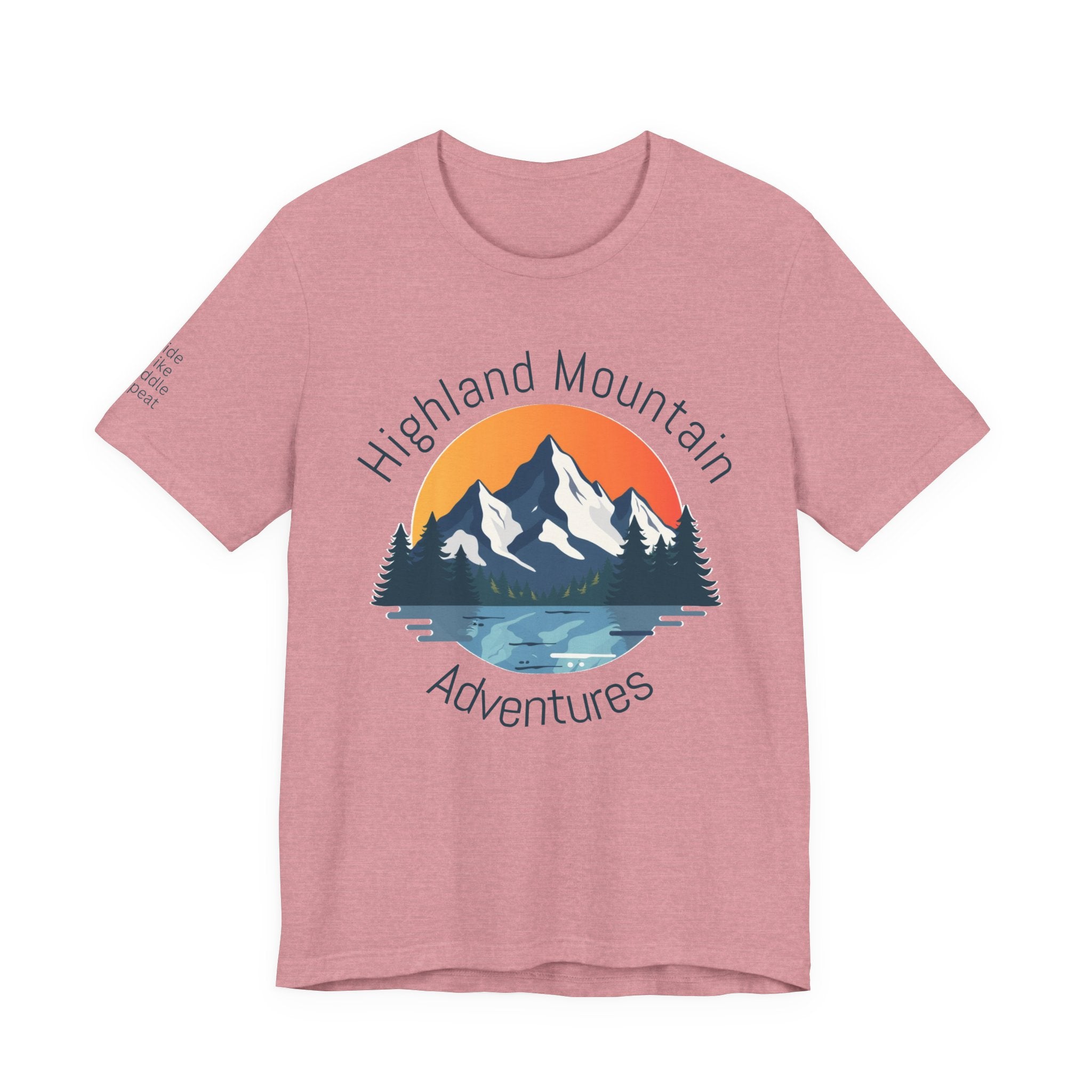 Highland Mountain Adventures Tee – Bella + Canvas 3001