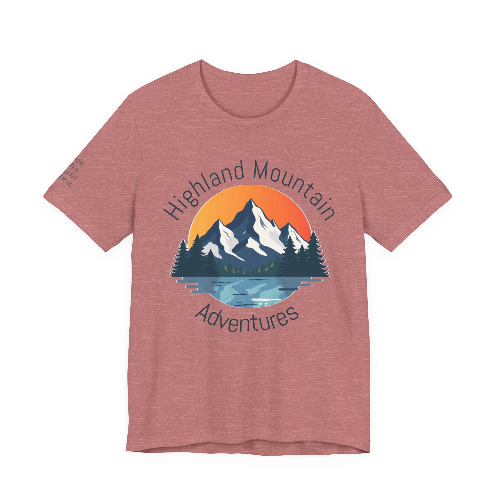 Highland Mountain Adventures Tee – Bella + Canvas 3001