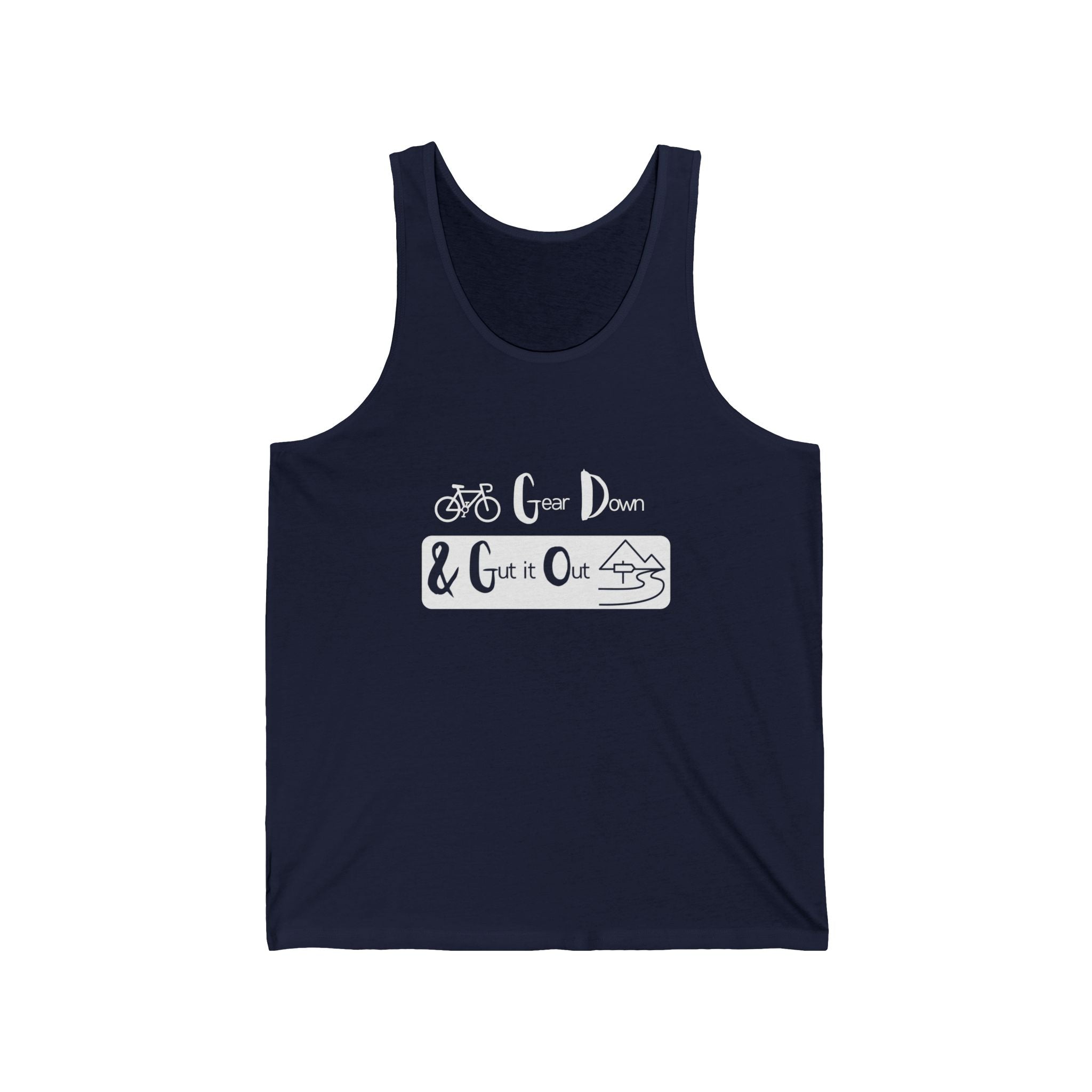 Gear Down & Gut It Out – Performance Tank Top