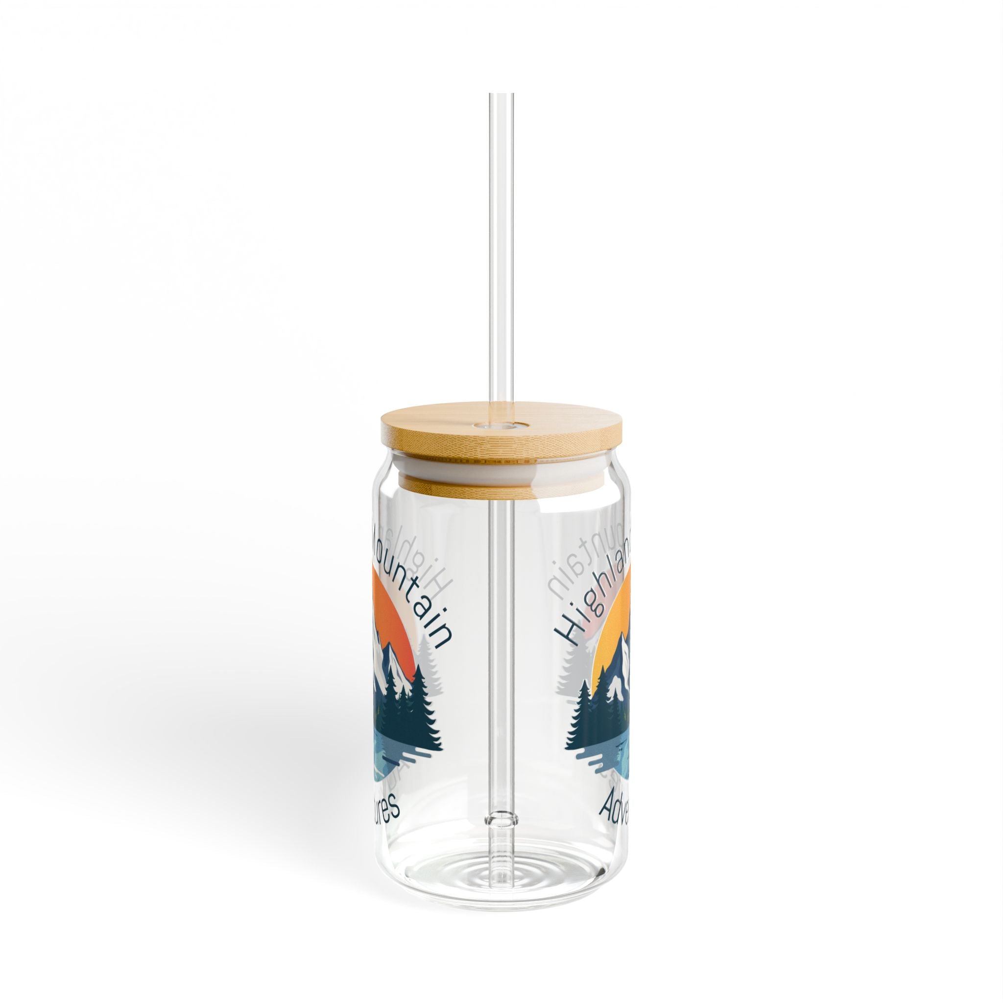 Highland Mountain Adventures Sipper Glass