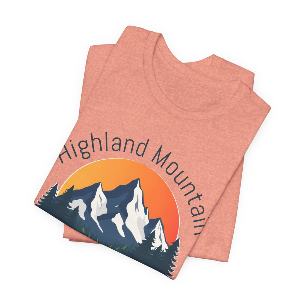 Highland Mountain Adventures Tee – Bella + Canvas 3001