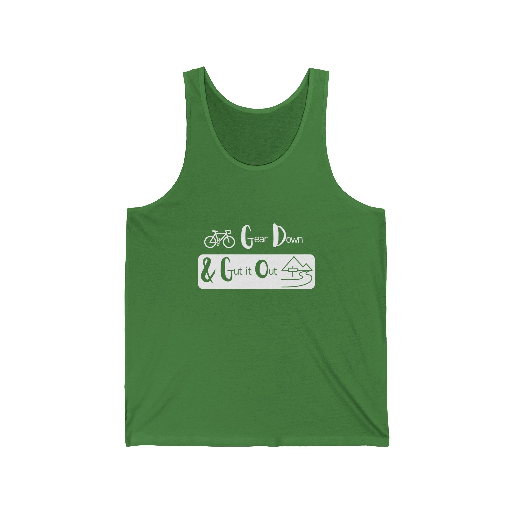 Gear Down & Gut It Out – Performance Tank Top