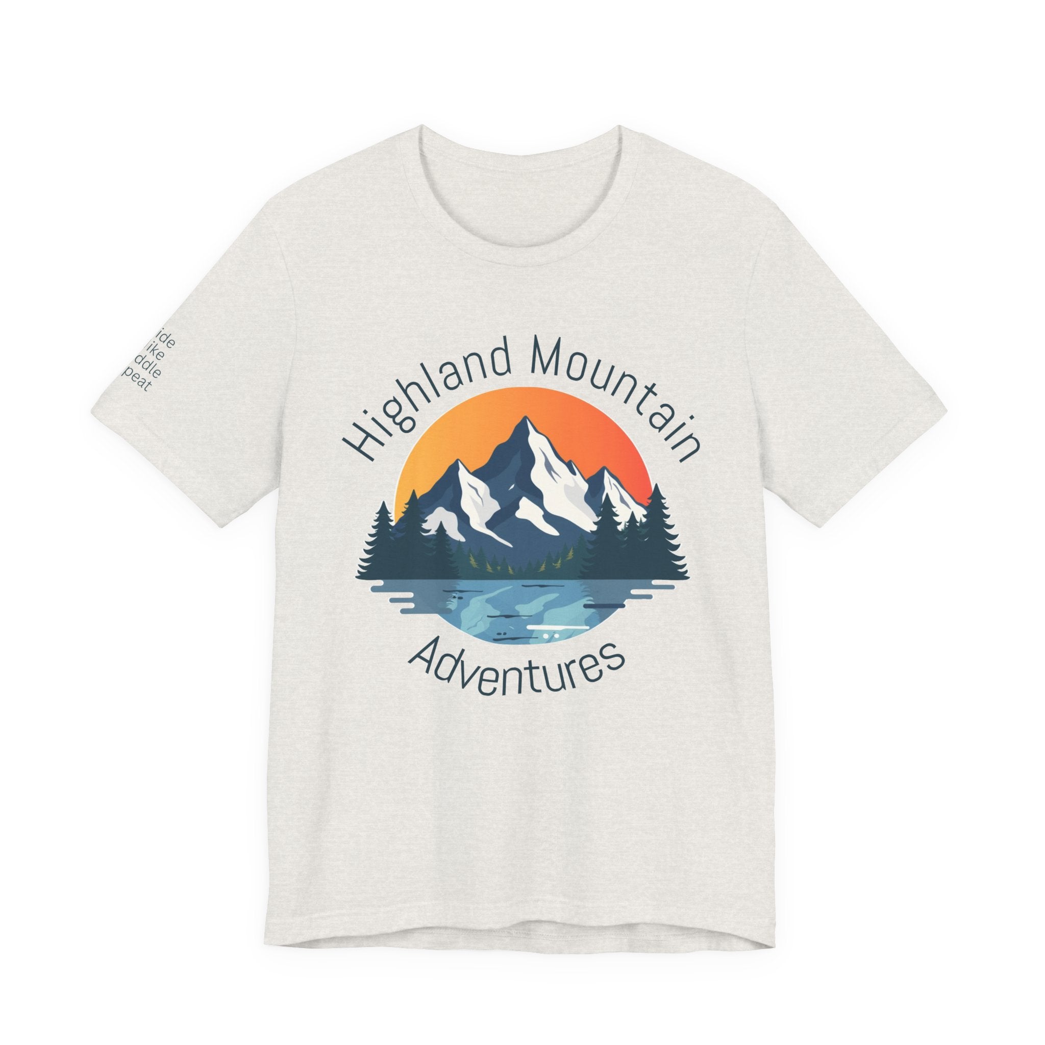 Highland Mountain Adventures Tee – Bella + Canvas 3001