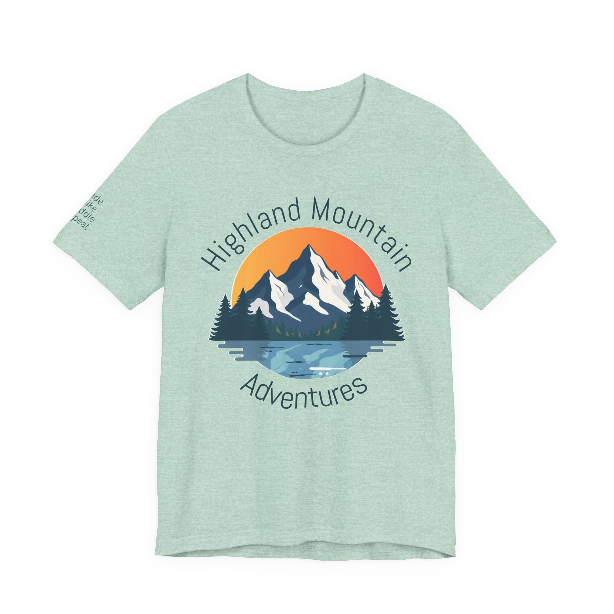 Highland Mountain Adventures Tee – Bella + Canvas 3001